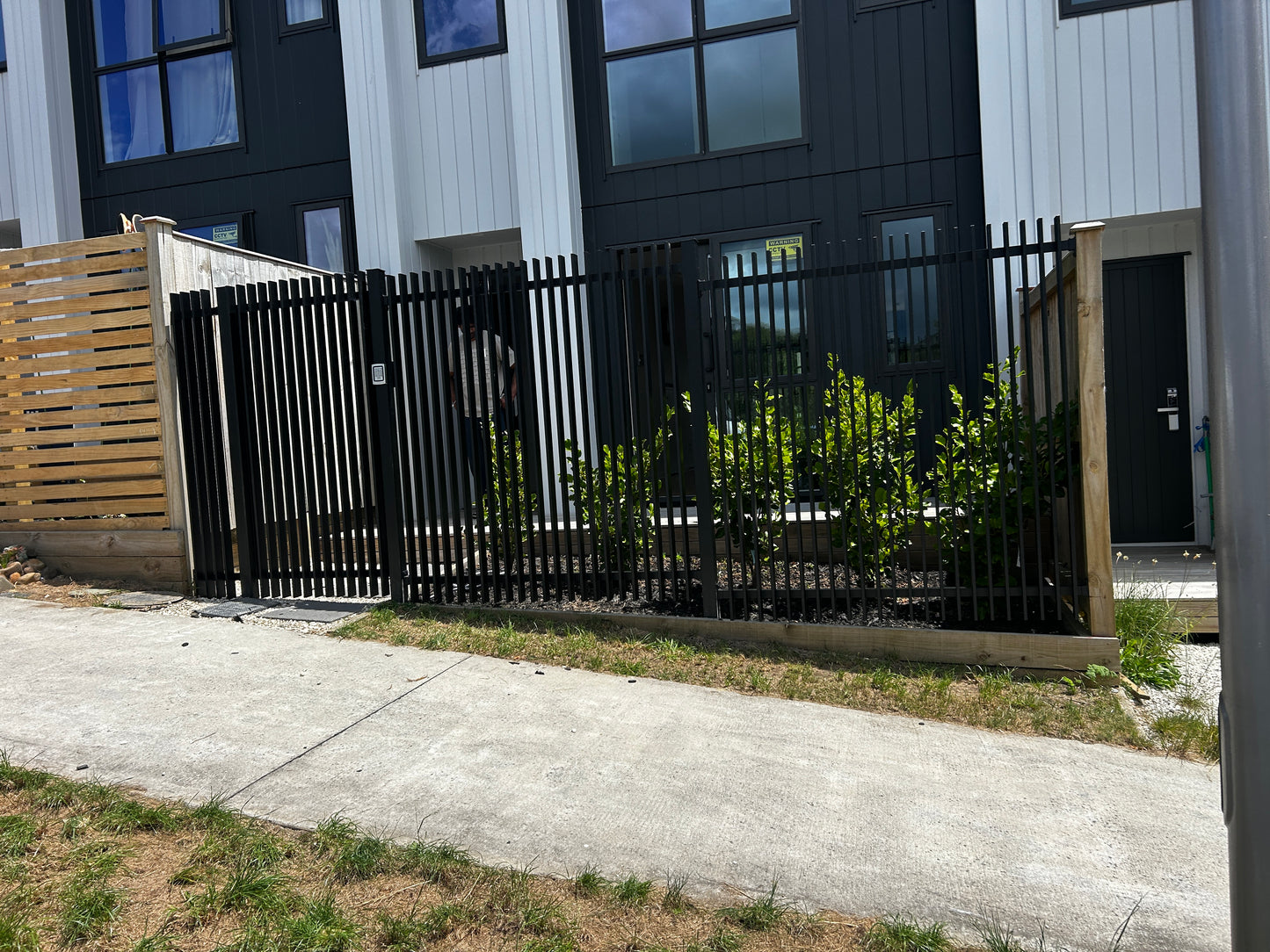 Aluminium Blade Fence Panel