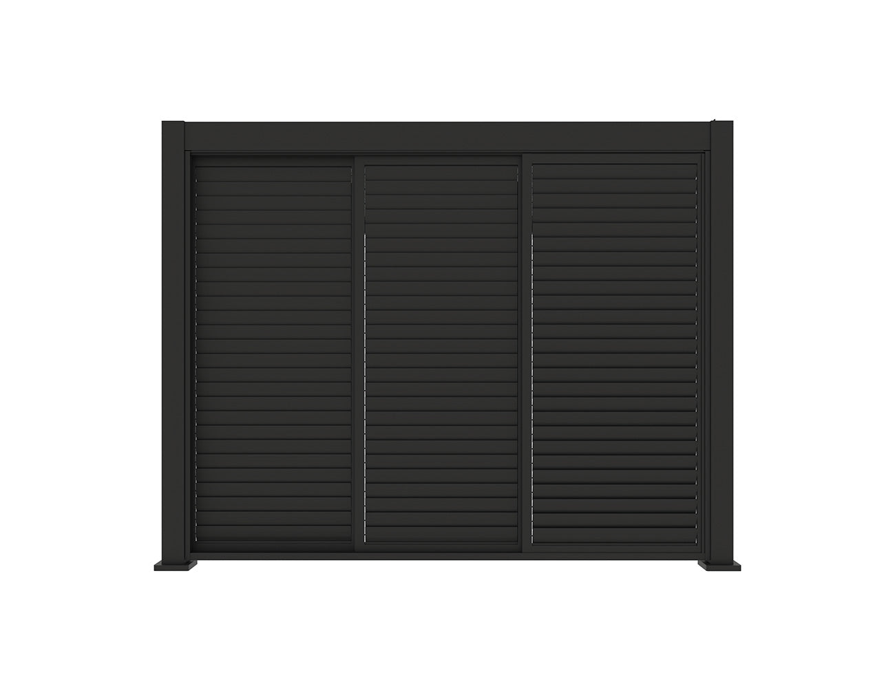 Baltic Freestanding Pergola Shutter Sliding Door