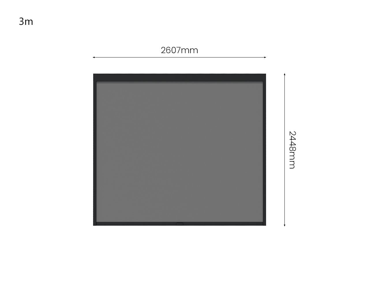 Retractable Shade Blind For Tasman Freestanding Pergola