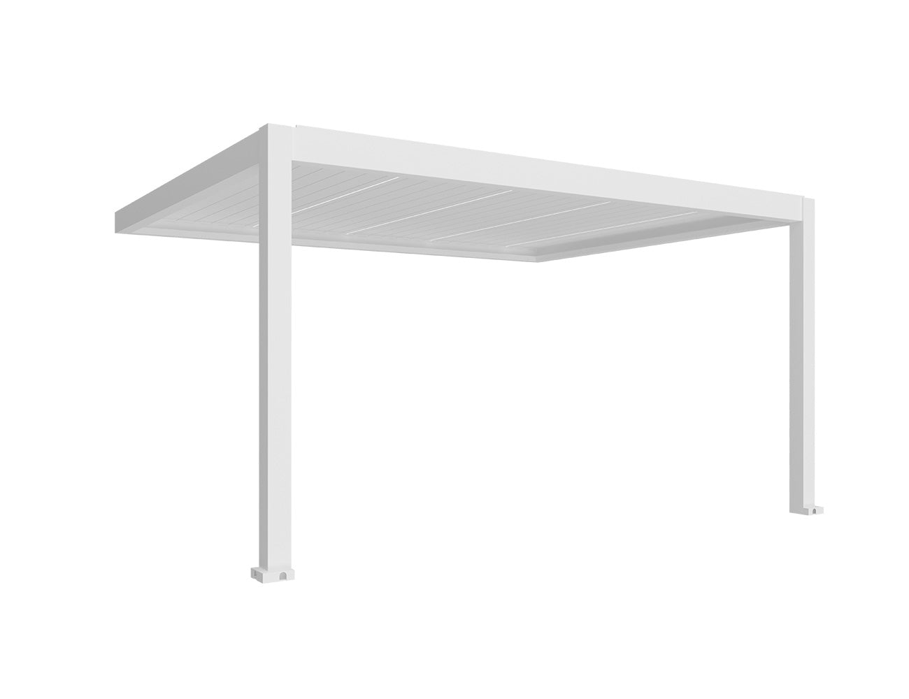 Tasman Motorised Wall Mounted Louvre Roof Aluminium Pergola