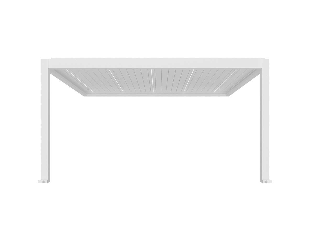 Tasman Motorised Wall Mounted Louvre Roof Aluminium Pergola