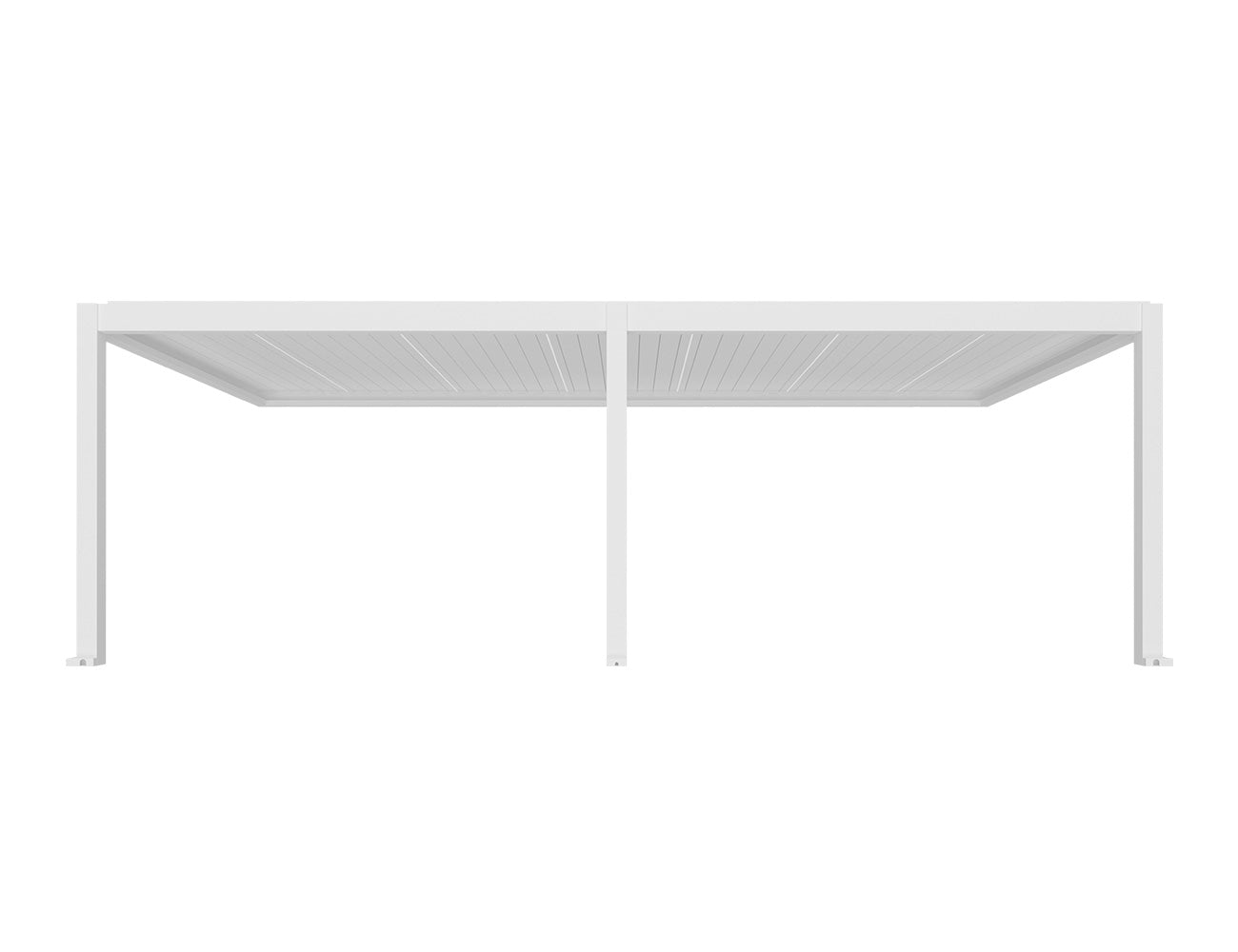 Tasman Motorised Wall Mounted Louvre Roof Aluminium Pergola