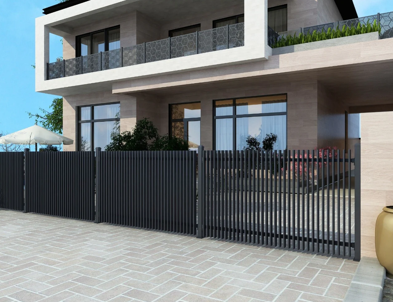 Aluminium Fence