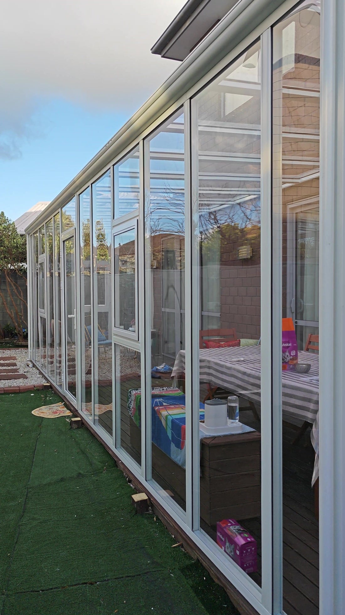 East Auckland Sunroom Upgrade — From Timber & Plastic to Full Aluminium