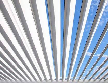Tasman Motorised Wall Mounted Louvre Roof Aluminium Pergola