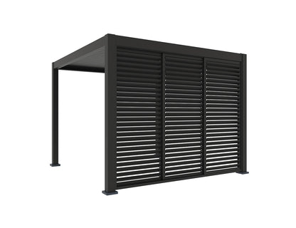 Baltic Freestanding Pergola Shutter Sliding Door