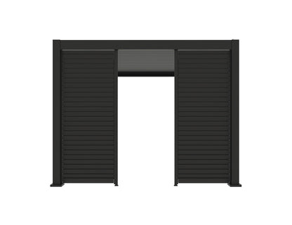 Baltic Freestanding Pergola Shutter Wall
