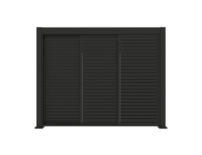 Baltic Freestanding Pergola Shutter Sliding Door