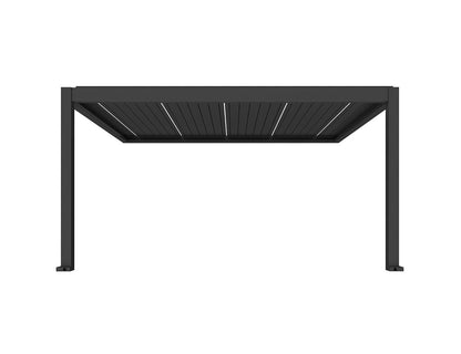 Tasman Motorised Wall Mounted Louvre Roof Aluminium Pergola