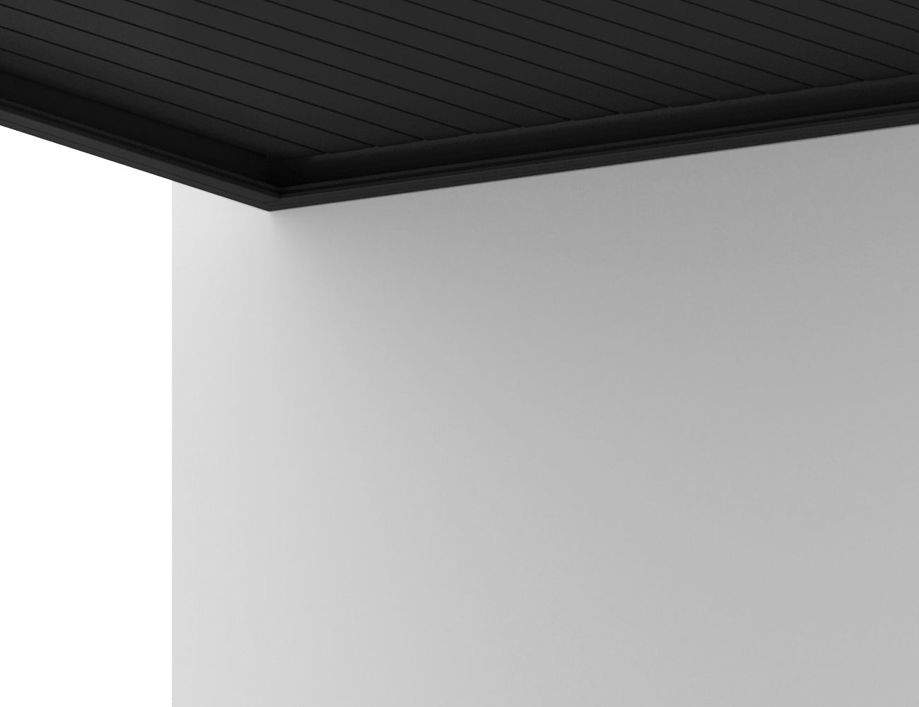 Baltic Motorised Wall Mounted Louvre Roof Aluminium Pergola
