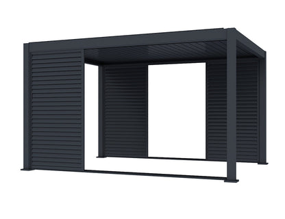 Baltic Freestanding Pergola Shutter Sliding Door