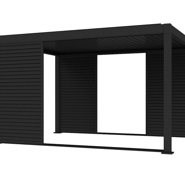 Baltic Freestanding Pergola Shutter Sliding Door