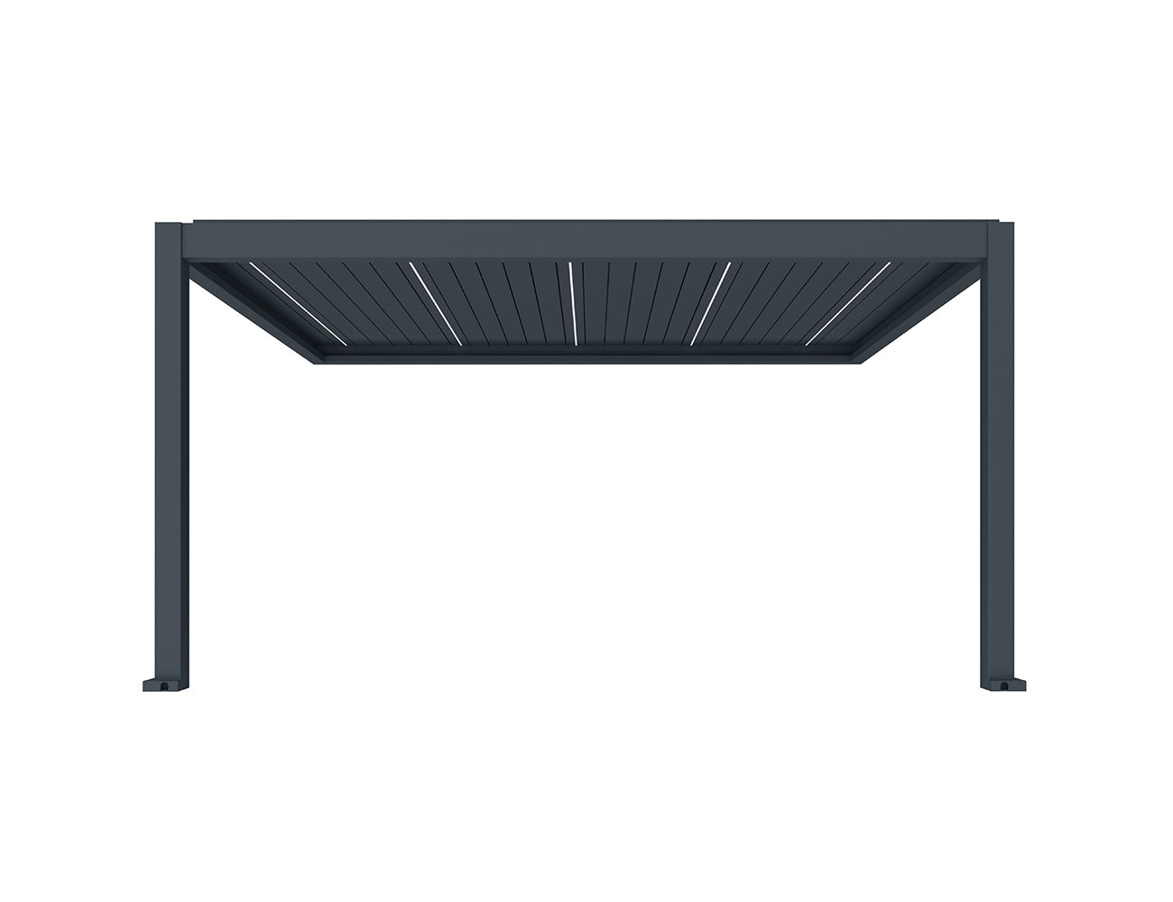Tasman Motorised Wall Mounted Louvre Roof Aluminium Pergola