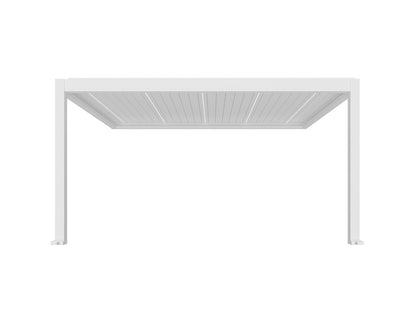 Tasman Motorised Wall Mounted Louvre Roof Aluminium Pergola